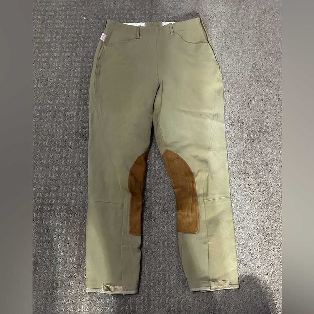 2 Pairs of Tailored Sportsman Side Zip Breeches Size 28